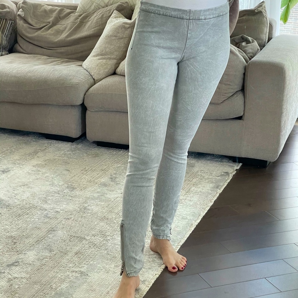 Denim jeggings